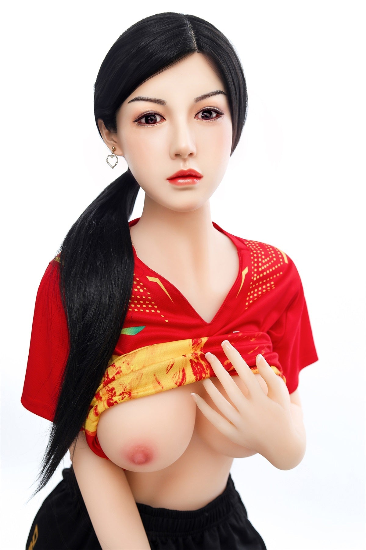 Sayuri - 158cm (5ft2) Small Breast Life-Like Asian Sex Doll With Black Hair-Honeylovedoll