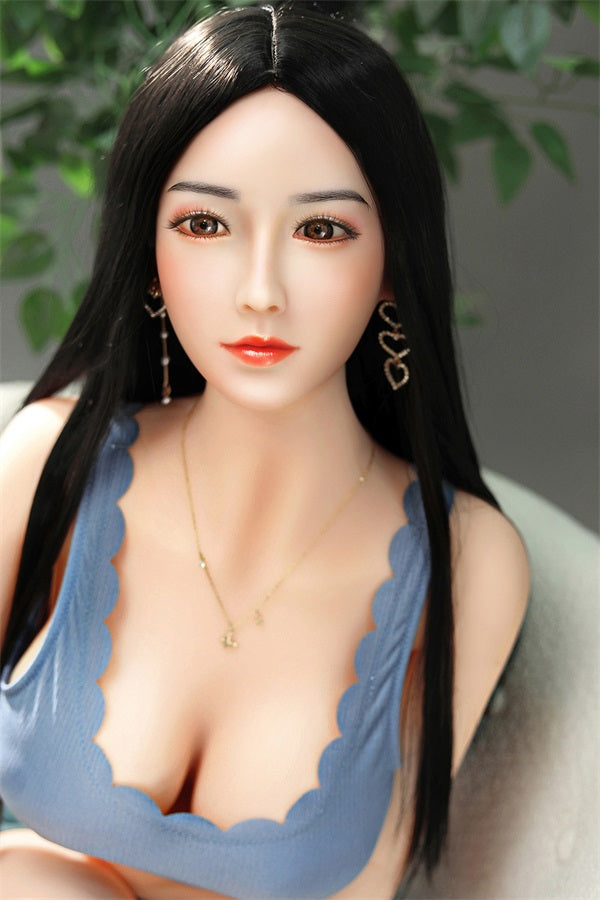 Susan - 158cm (5ft2) Big Breast Chinese Style Sex Doll With Long Black Hair-Honeylovedoll